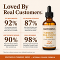 SOOTHEPLUS - TURMERIC + MILK THISTLE DROPS TO CLEANSE YOUR LIVER