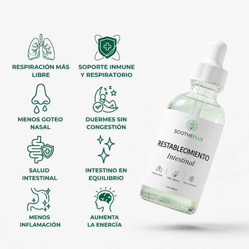 SOOTHEPLUS - Fórmula para el restablecimiento intestinal