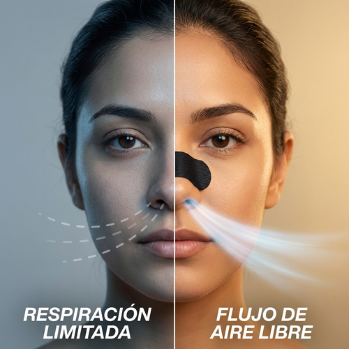Bandas Nasales para Respiración Clara
