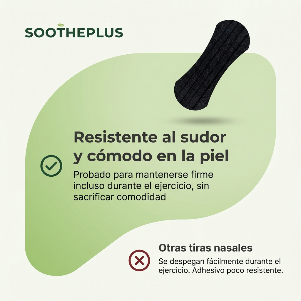 Bandas Nasales para Respiración Clara